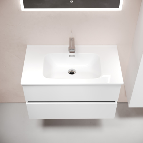 Тумба под раковину Sancos Urban UR80W 79х45х55 настенная - фото 5